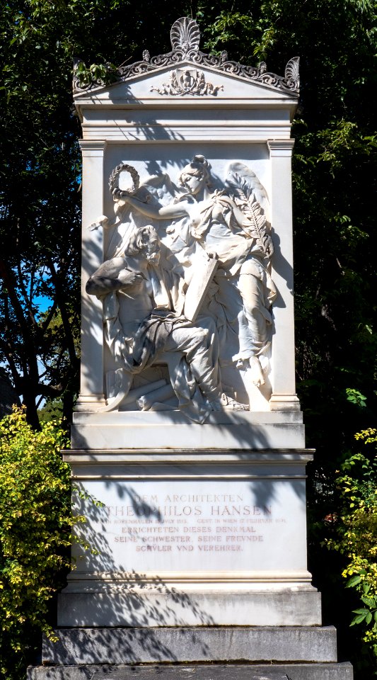 Wien 11 Zentralfriedhof Grab Hansen a
