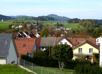 Wiezikon Blick auf Horben