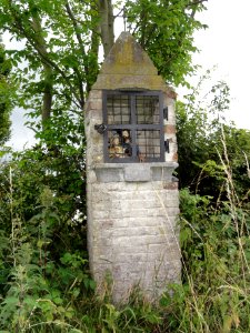 Wignehies (Nord, Fr) chapelle Sts George et Joseph, au nord des Maillets