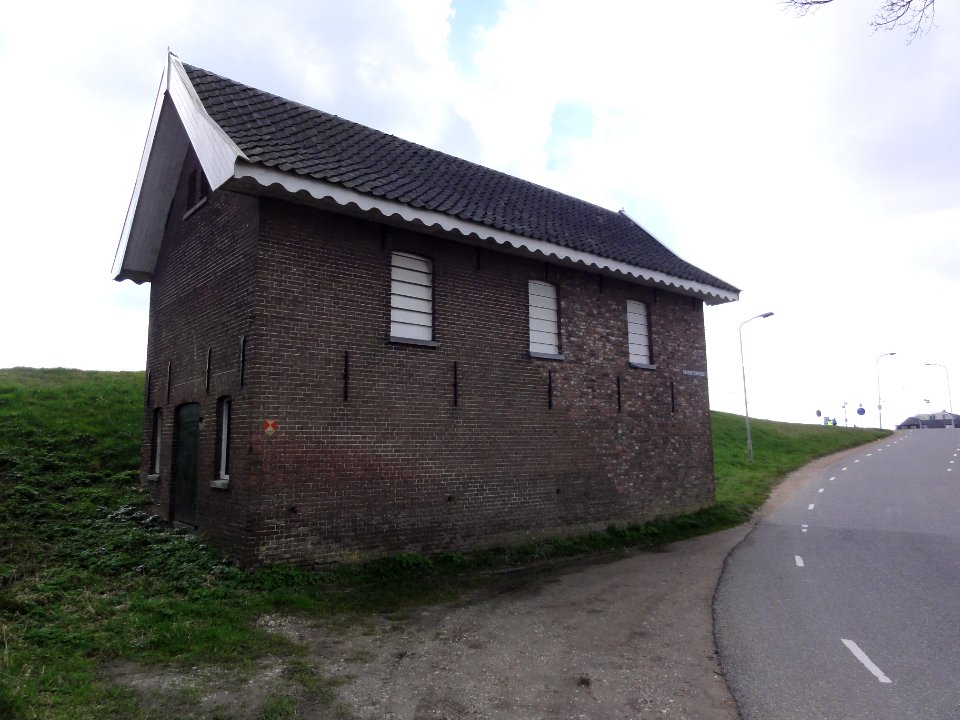 Wijchen Ravensteinseweg 521 dijkmagazijn (poldermagazijn) Gem.Mon. (01)