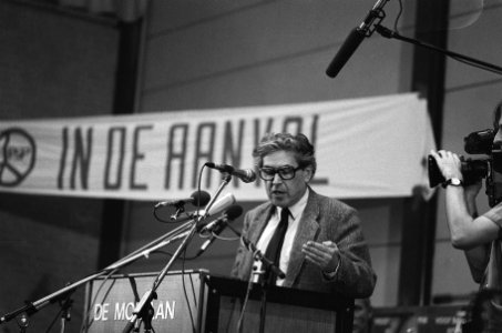 Wijk aan Zee , PSP-congres Fred van der Spek, Bestanddeelnr 933-5120