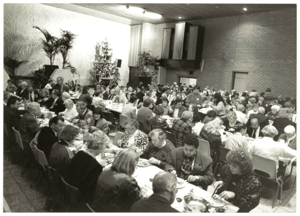 Wijkcentrum Schalkererf een kerstdiner voor wijkbewoners