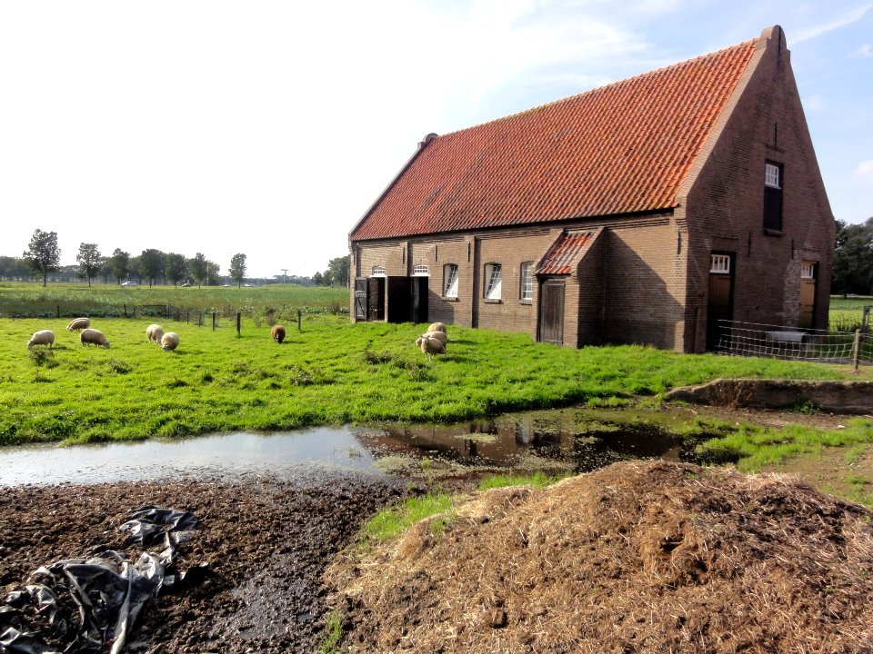 Wijchen Rijksmonument 523597 Vormerseweg 10 paardenstal, nu schaapsstal