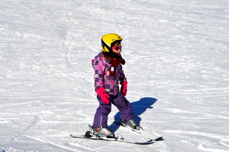 Black forest ski run children hill