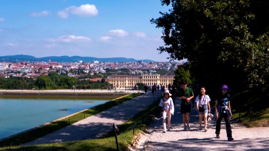 Wien 13 Schönbrunner Schlosspark ab