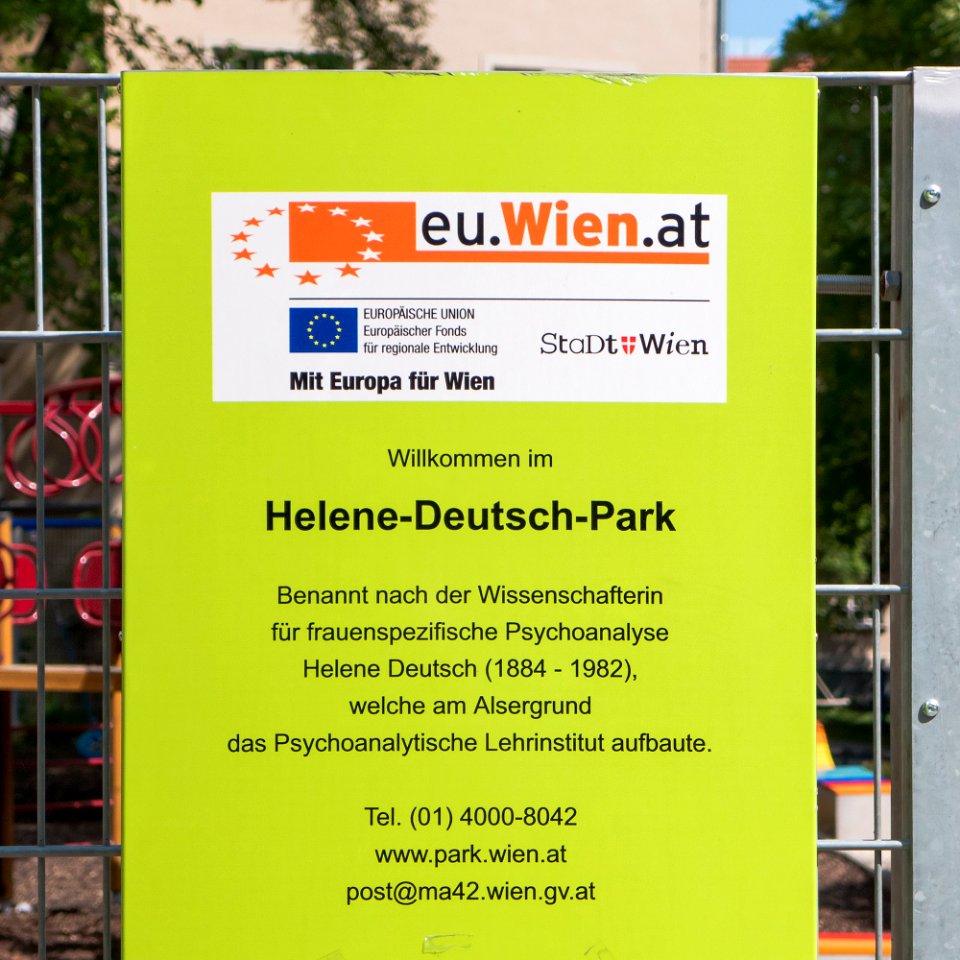 Wien 09 Helene-Deutsch-Park e