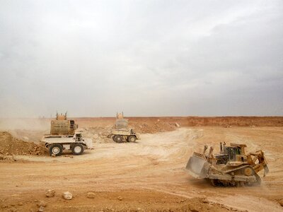 Truck desert army