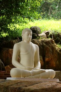 Meditation buddha statue