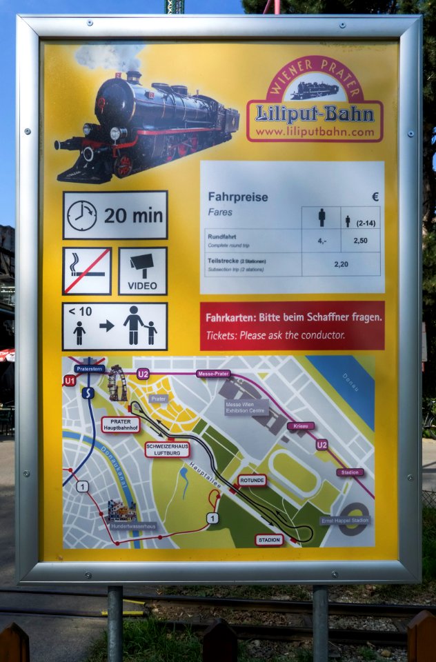 Wien 02 Liliputbahn 03 HS Schweizerhaus-Luftburg a
