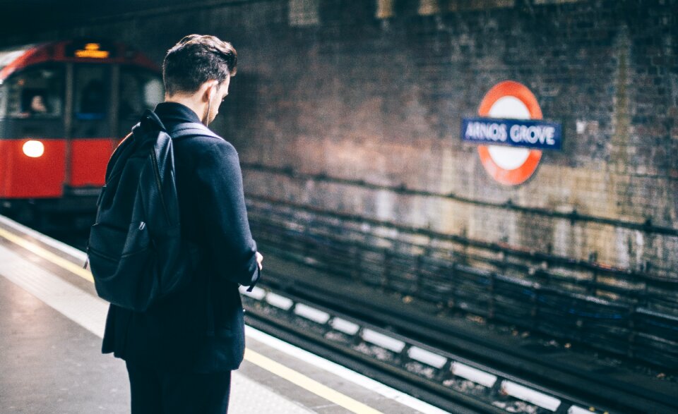 Station travel alone photo