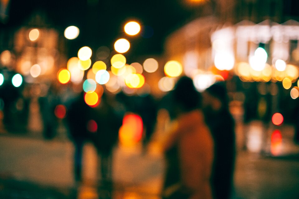 Street night dark