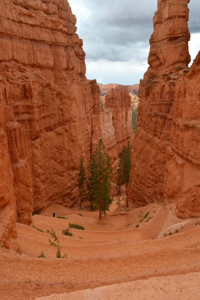 National park sand stone red