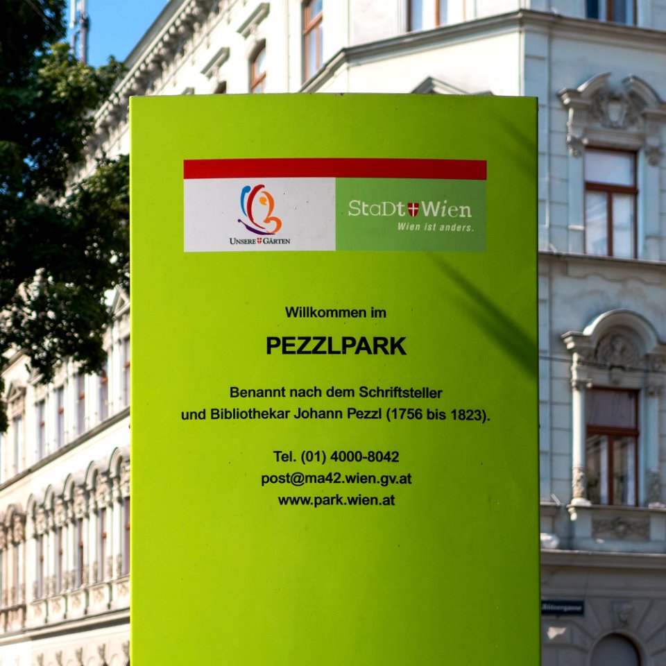 Wien 17 Pezzlpark e