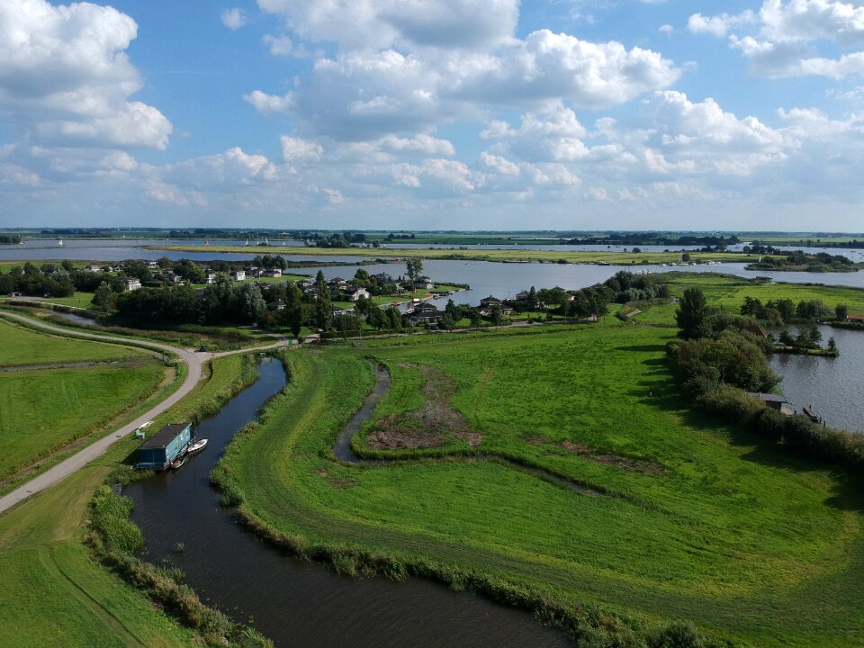 Airphoto grou landscape