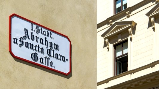 Wien 01 Abraham-a-Sancta-Clara-Gasse a