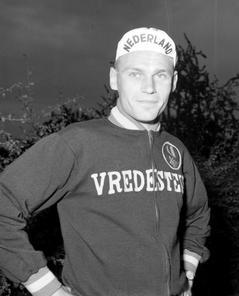 Wielrenners Tour de lAvenir , Eddy Beugels (kop), Bestanddeelnr 917-9089 (cropped)