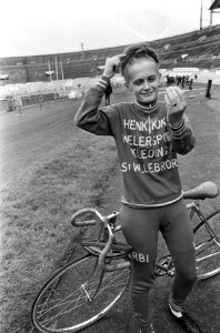 Wielrennen wereldkampioenschappen op de baan in Olympisch Stadion Amsterdam. Jan, Bestanddeelnr 920-6210