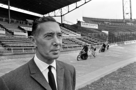 Wielrennen wereldkampioenschappen op de baan in Olympisch Stadion Amsterdam. Dhr, Bestanddeelnr 920-6213