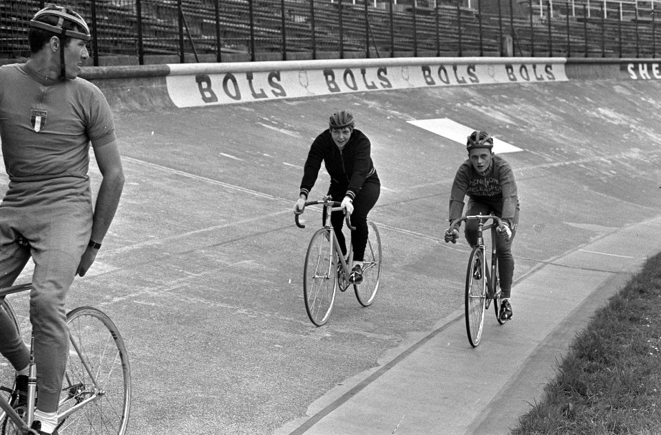 Wielrennen wereldkampioenschappen op de baan in Olympisch Stadion Amsterdam. Jan, Bestanddeelnr 920-6209