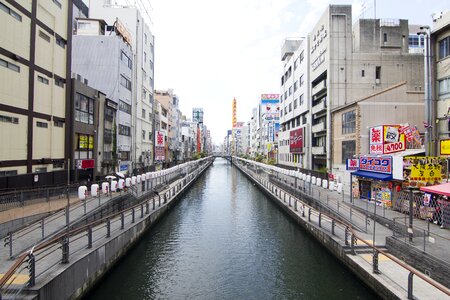 The tao 頓堀川 osaka river