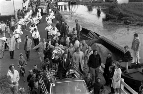 Wielrenner Joop Zoetemelk gehuldigd in woonplaats Rijpwetering n.a.v. tweede pla, Bestanddeelnr 923-6836