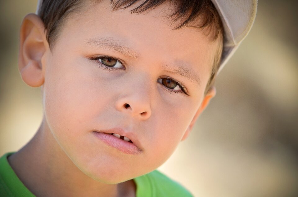 Innocence face look