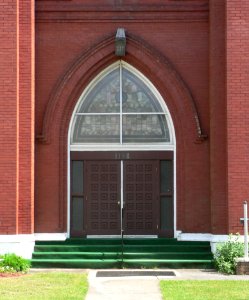Williams Chapel AME (Orangeburg SC) front entrance 1