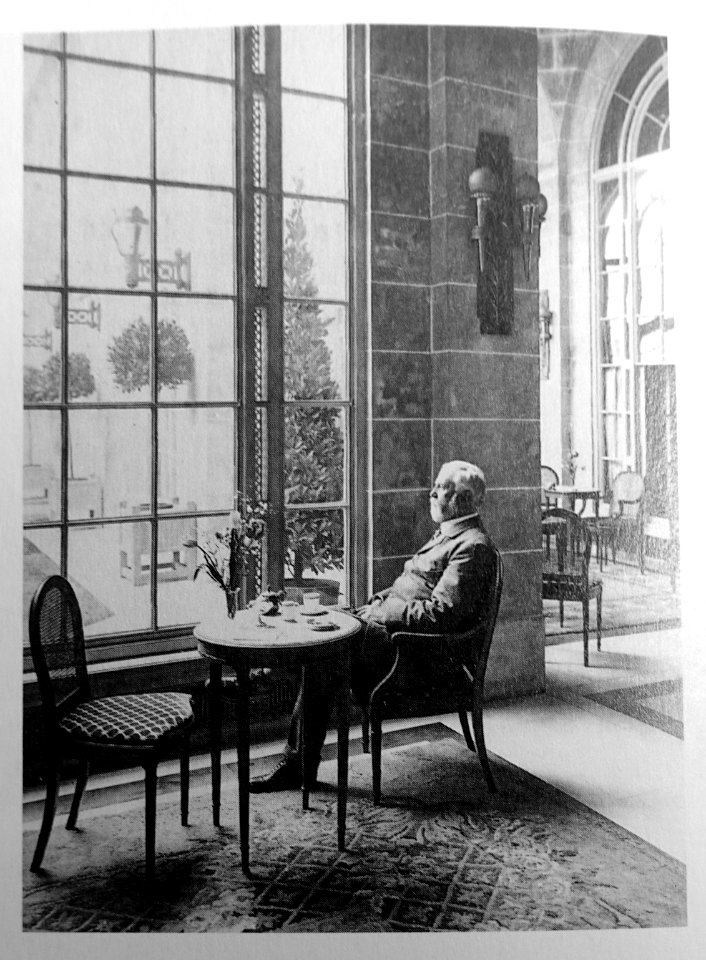 William Towle (1849-1929) at the Adelphi Hotel, Ranelagh Place, Liverpool, 1912 - reprinted in Grand Hotels, Reality and Illusion by Elaine Denby - DSC03812