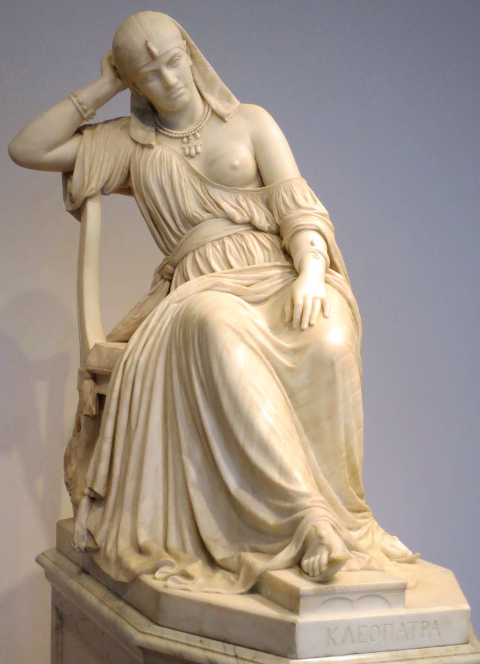 William Wetmore Story - 'Cleopatra', 1878, marble, High Museum
