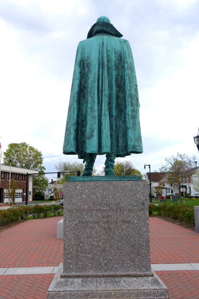 William Shepard by Henry Augustus Lukeman - Westfield, MA - DSC02287