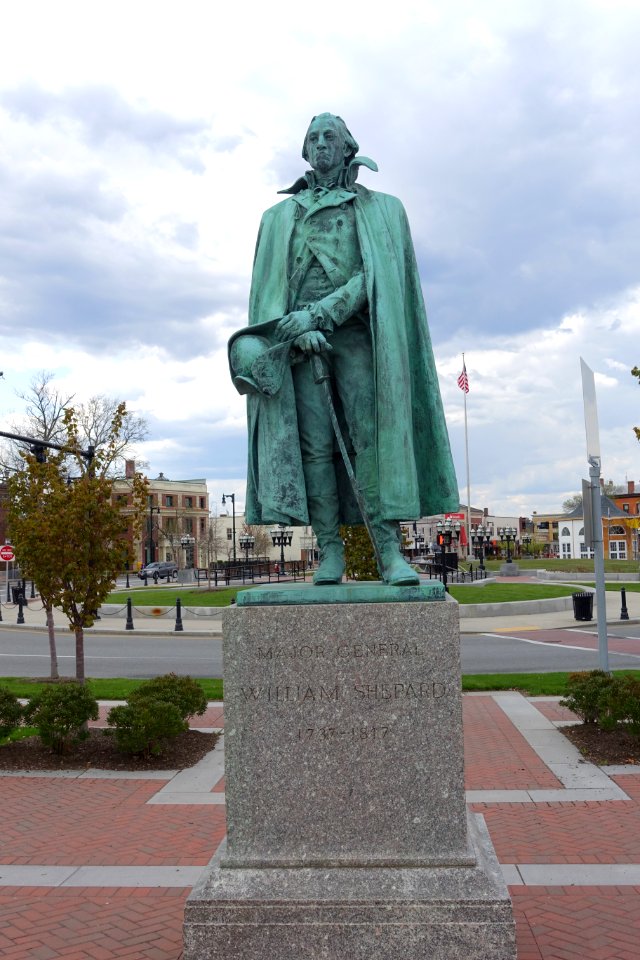 William Shepard by Henry Augustus Lukeman - Westfield, MA - DSC02283