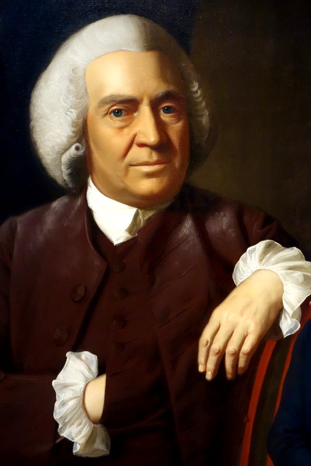 William Vassall and His Son Leonard, view 2, by John Singleton Copley, c. 1771, oil on canvas - De Young Museum - DSC01222