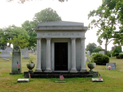 William Slater mausoleum, Mount Lebanon Cemetery, 2020-07-24, 01
