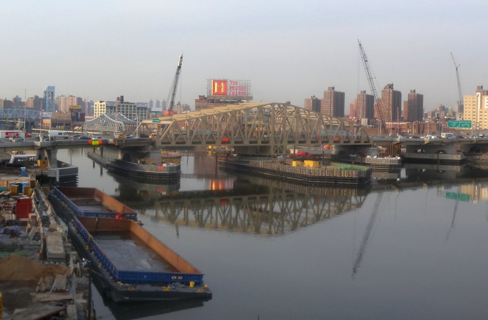 Willis Av Bridge reflecting jeh