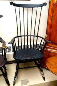 Windsor armchair, New England, 1750-1790 - Dedham Historical Society - Dedham Massachusetts - DSC04177