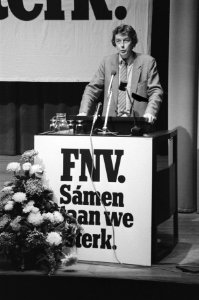 Wim Kok tijdens zijn rede, Bestanddeelnr 930-4711