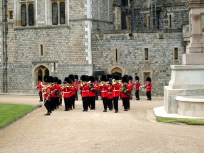 Windsor Guard Change arrival