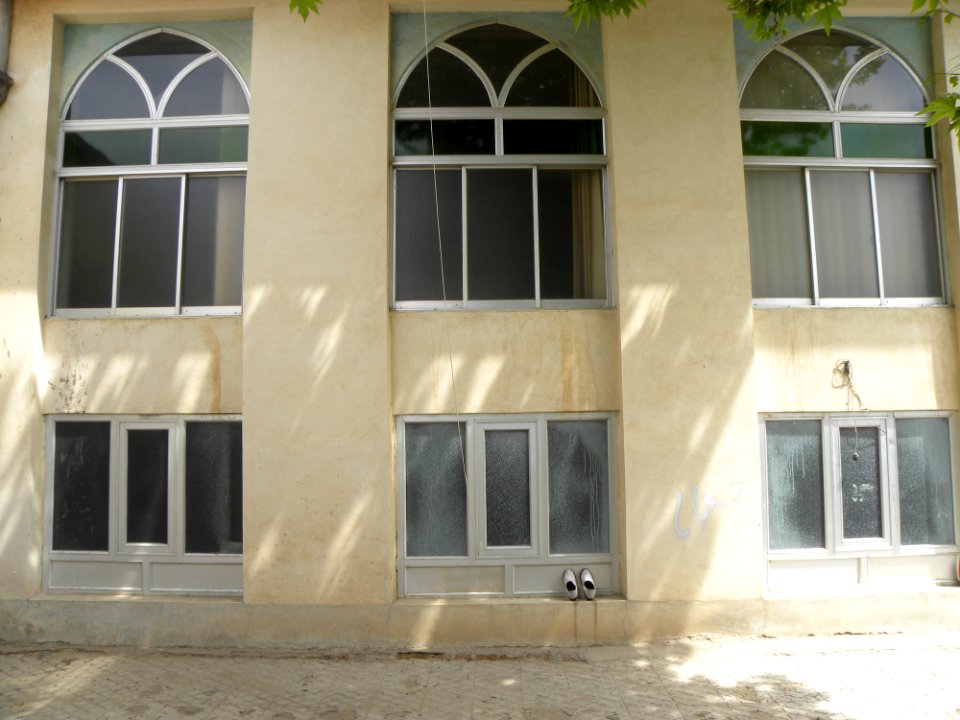 Windows and doors of a mosque in Nishapur (1)