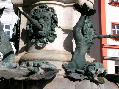 Willibaldsbrunnen Eichstätt -Details W3