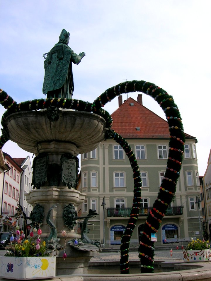 Willibaldsbrunnen Eichstätt -Ostern 2013 (3)