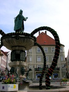 Willibaldsbrunnen Eichstätt -Ostern 2013 (3)