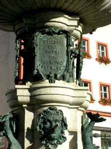 Willibaldsbrunnen Eichstätt -Details W1