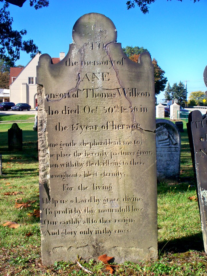 Willson (Jane), Bethel Cemetery, 2015-10-15, 01