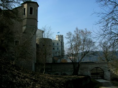 Willibaldsburg Eichstätt -Burgbergseite (1)
