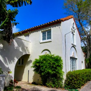 Williams House Fort Lauderdale Florida arch