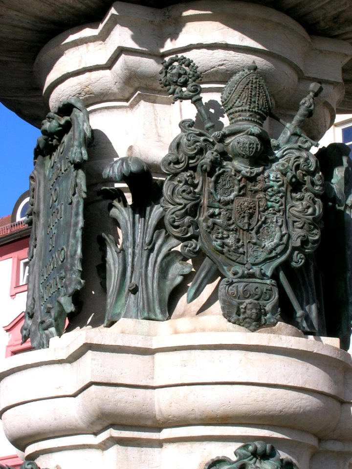 Willibaldsbrunnen Eichstätt -Details S1