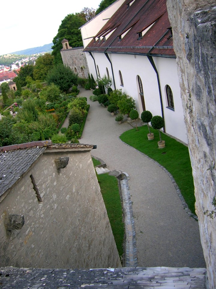 Willibaldsburg Eichstätt -Bastionsgarten Stallung