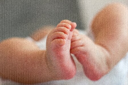Feet kid infant photo