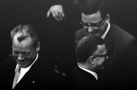 Willy Brandt (SPD) gekozen tot bondskanselier van West- Duitsland te Bonn, Bestanddeelnr 922-8902