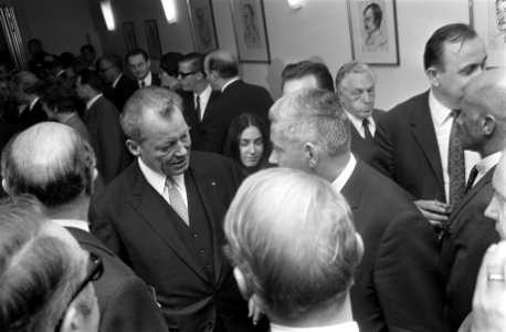 Willy Brandt (SPD) gekozen tot bondskanselier van West- Duitsland te Bonn, Bestanddeelnr 922-8907